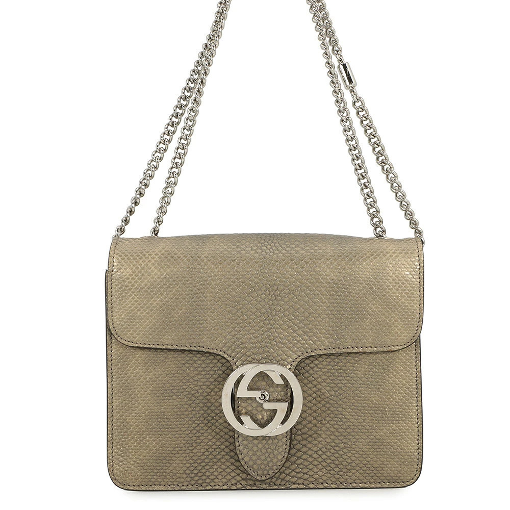 Gucci Chain Shoulder Bag Interlocking G
